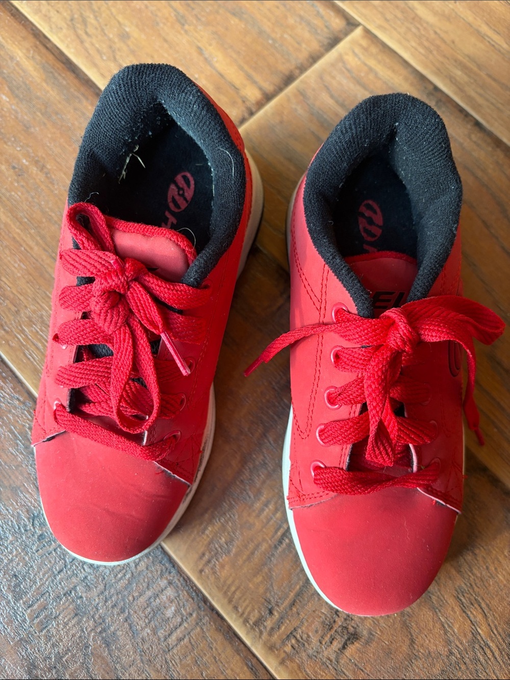 Heelys Red Kids Lace-Up Sneakers